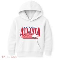 Retro Baseball Atlanta Est 1871 Kids Hoodie thumb 0