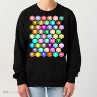 Rainbow Bangla Alphabets Letters Learning Bengali Women's Sweatshirt thumb 0