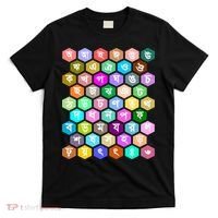 Rainbow Bangla Alphabets Letters Learning Bengali T-Shirt thumb 0
