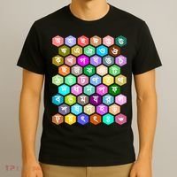 Rainbow Bangla Alphabets Letters Learning Bengali T-Shirt thumb 3