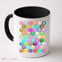 Rainbow Bangla Alphabets Letters Learning Bengali Coffee Mug thumb 0