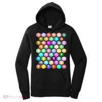 Rainbow Bangla Alphabets Letters Learning Bengali Women's Hoodie thumb 0