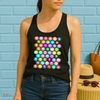 Rainbow Bangla Alphabets Letters Learning Bengali Women's Tank Top thumb 2