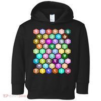 Rainbow Bangla Alphabets Letters Learning Bengali Toddler Hoodie thumb 0