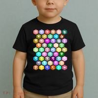 Rainbow Bangla Alphabets Letters Learning Bengali Toddler T-Shirt thumb 2
