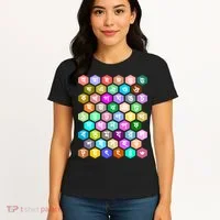 Rainbow Bangla Alphabets Letters Learning Bengali Women's T-Shirt thumb 4