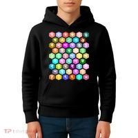 Rainbow Bangla Alphabets Letters Learning Bengali Kids Hoodie thumb 4