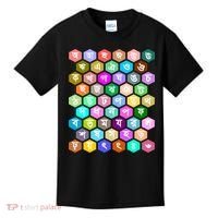 Rainbow Bangla Alphabets Letters Learning Bengali Kids T-Shirt thumb 0