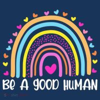 Retro Be A Good Human Saying Kindness Quote Positive Message Mousepad thumb 1