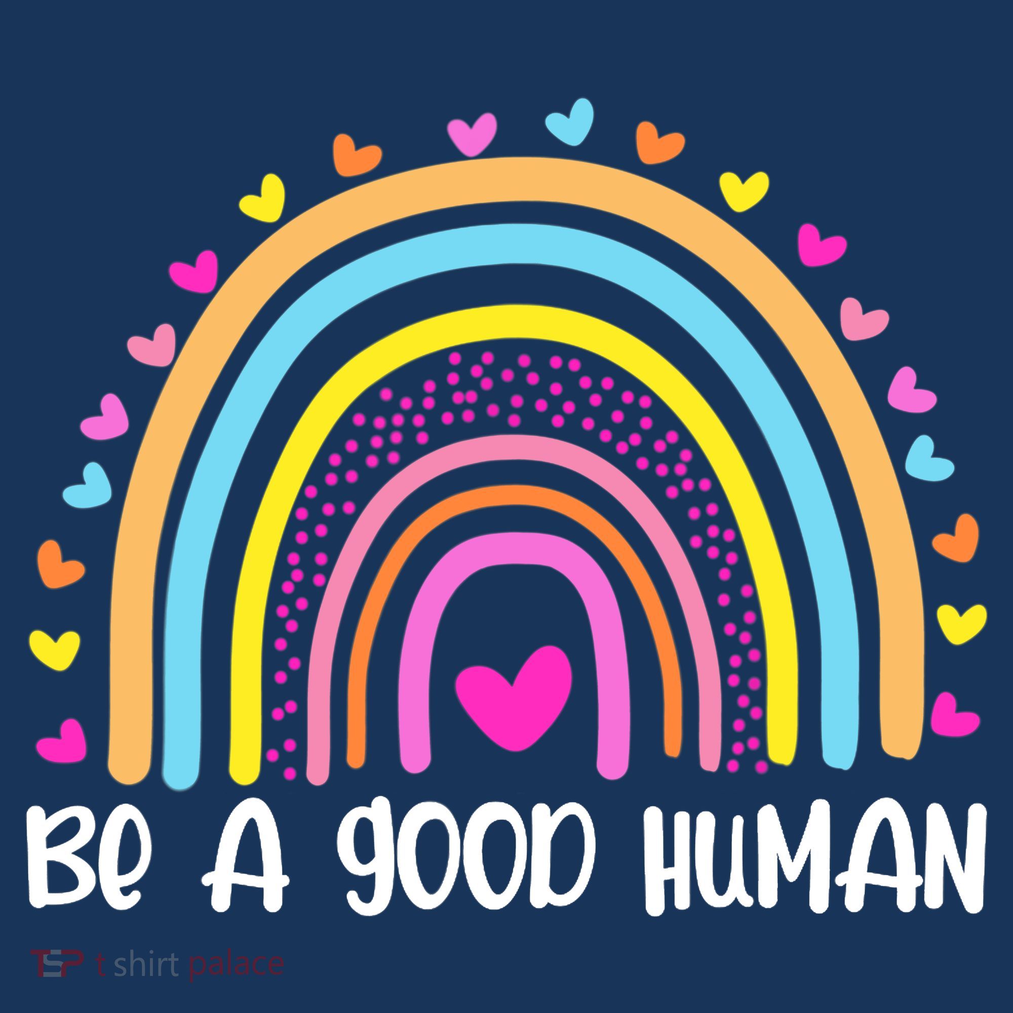 Retro Be A Good Human Saying Kindness Quote Positive Message Mousepad