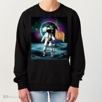 Retro Bitcoin Astronaut Women's Sweatshirt thumb 0