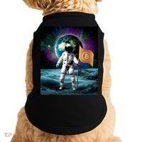 Retro Bitcoin Astronaut Doggie Tank thumb 0