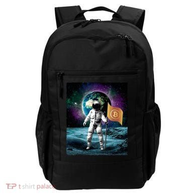 Retro Bitcoin Astronaut Backpack