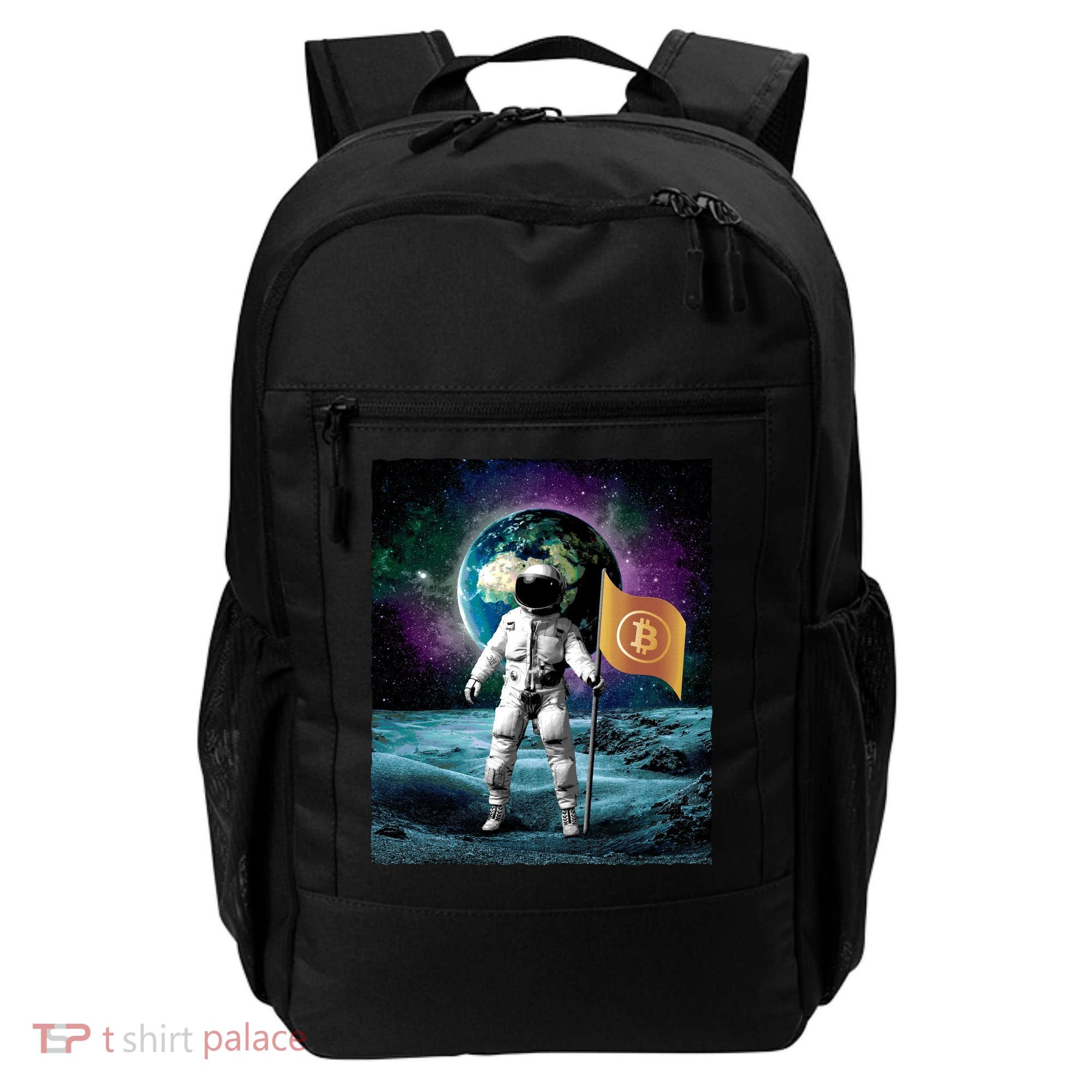 Retro Bitcoin Astronaut Backpack