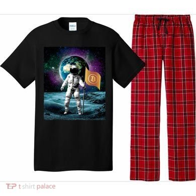 Retro Bitcoin Astronaut Pajama Set