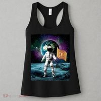 Retro Bitcoin Astronaut Women's Tank Top thumb 3