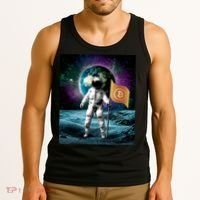 Retro Bitcoin Astronaut Tank Top thumb 3