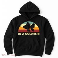 Retro Be A Goldfish Hoodie thumb 0