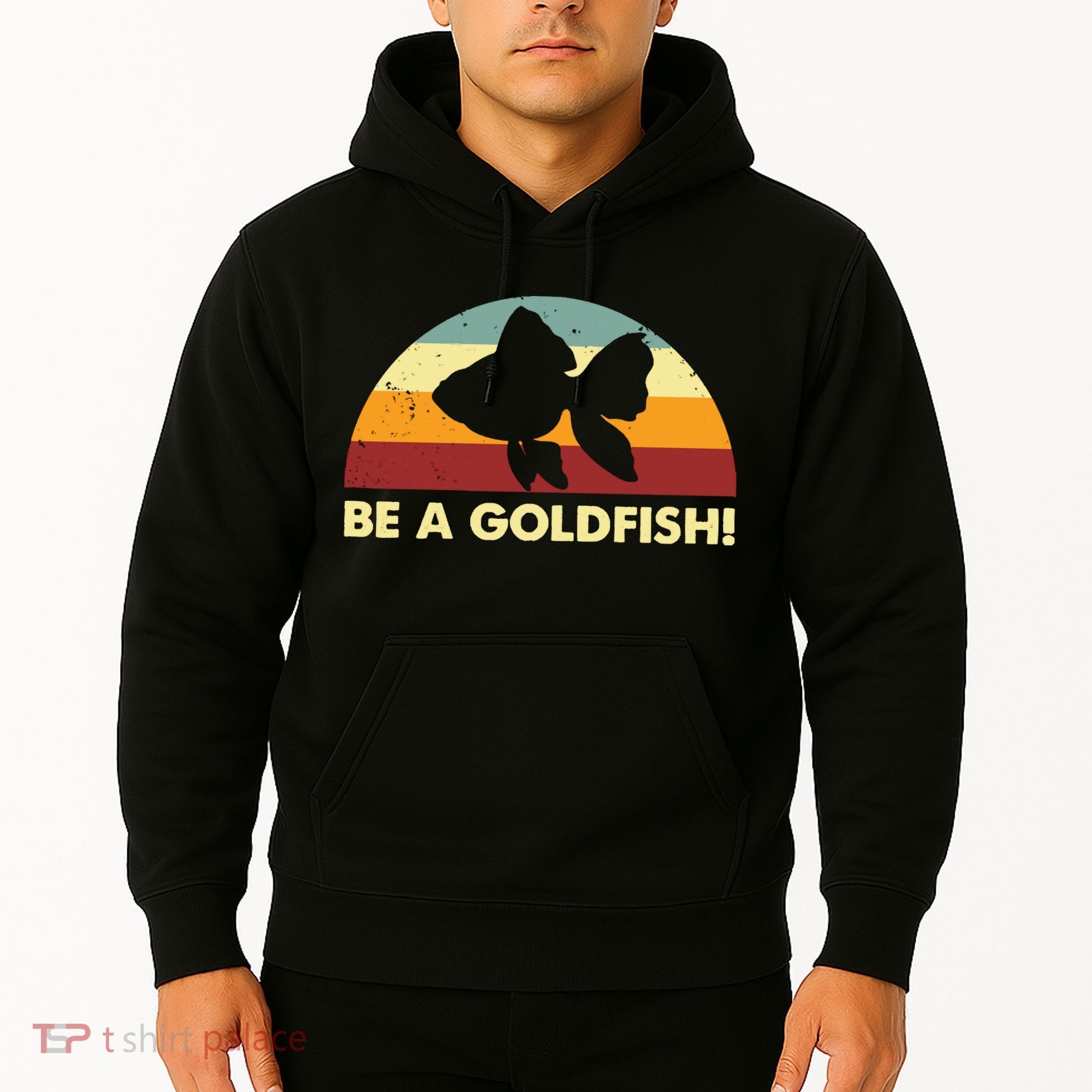 Retro Be A Goldfish Hoodie