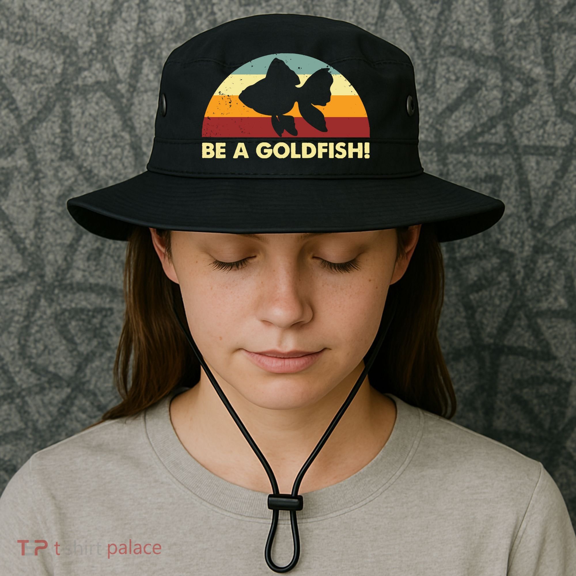 Retro Be A Goldfish Bucket Hat