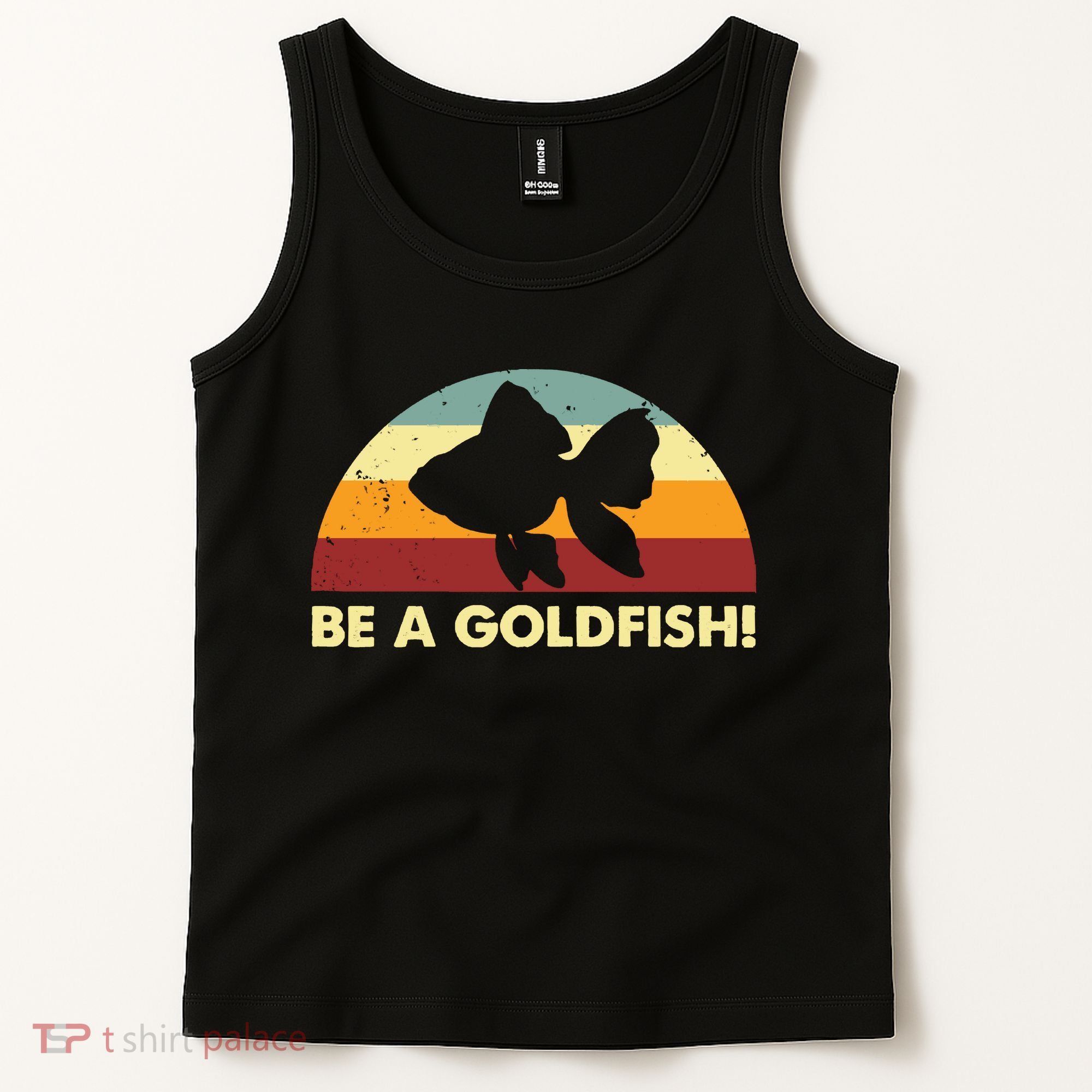 Retro Be A Goldfish Tank Top