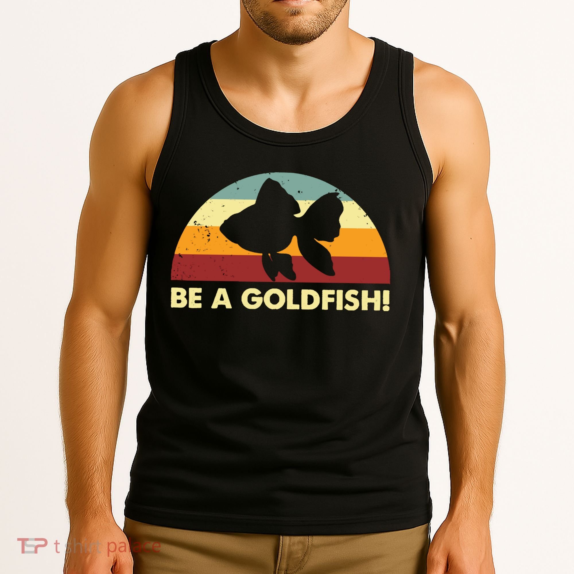 Retro Be A Goldfish Tank Top