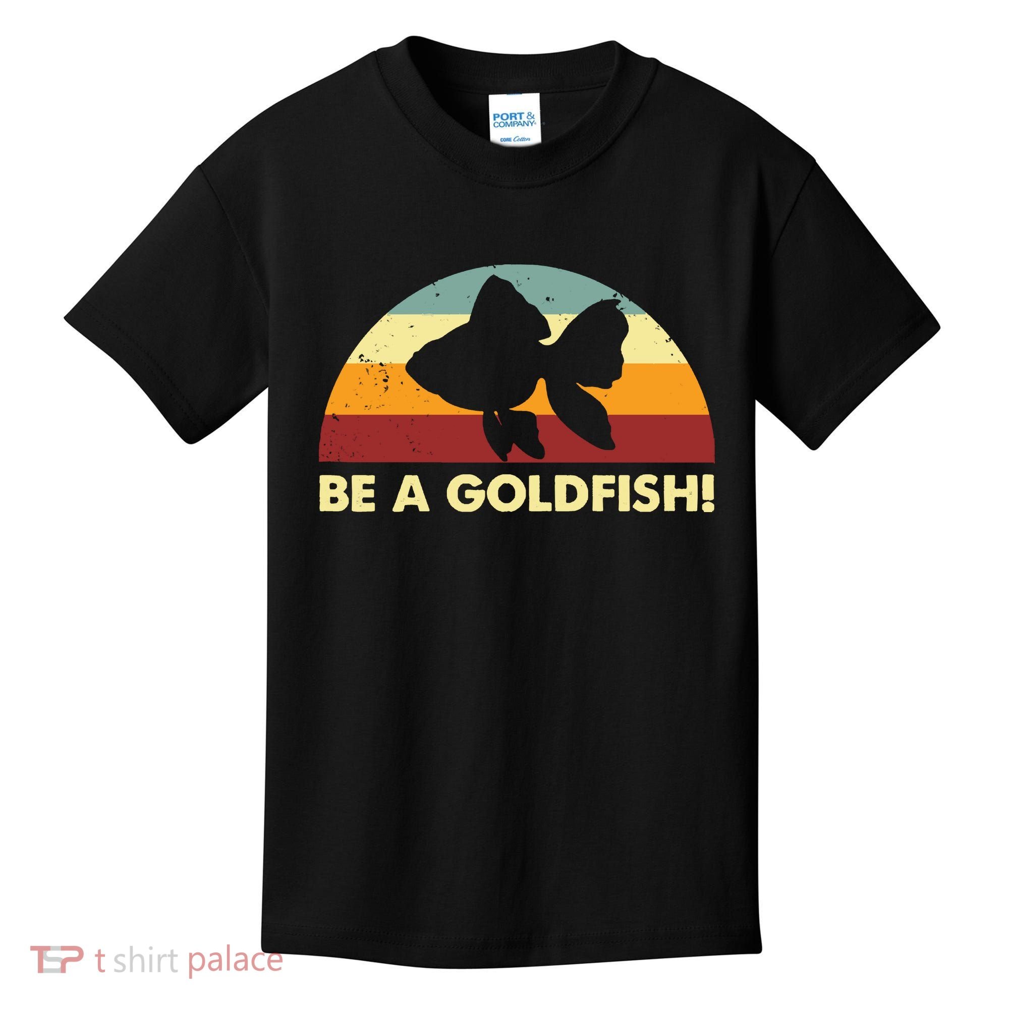 Retro Be A Goldfish Kids T-Shirt