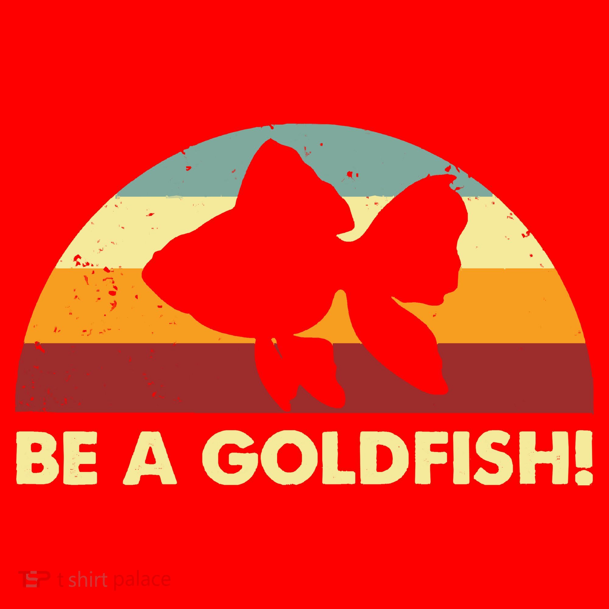 Retro Be A Goldfish Santa Hat