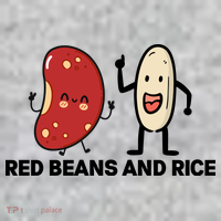 Red Beans And Rice Funny Food Sweatshirt thumb 2
