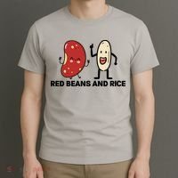 Red Beans And Rice Funny Food T-Shirt thumb 3