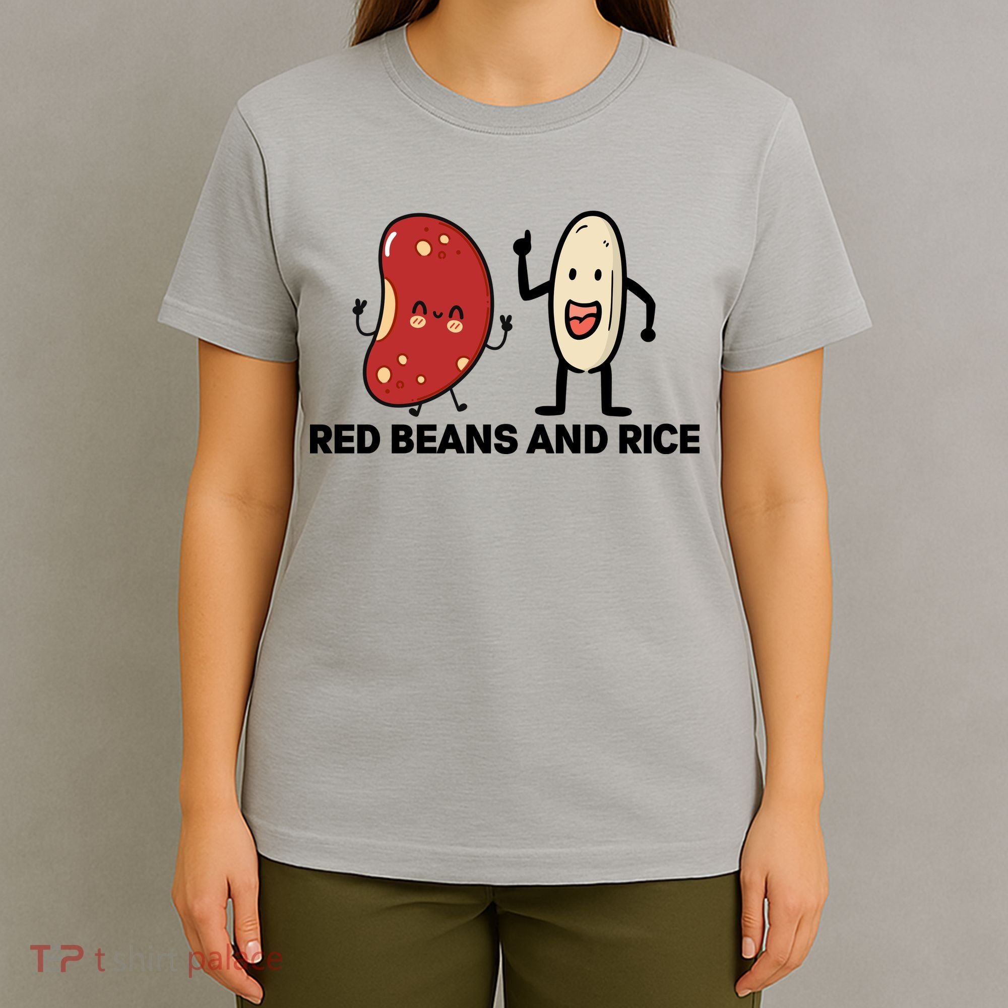 Red Beans And Rice Funny Food T-Shirt