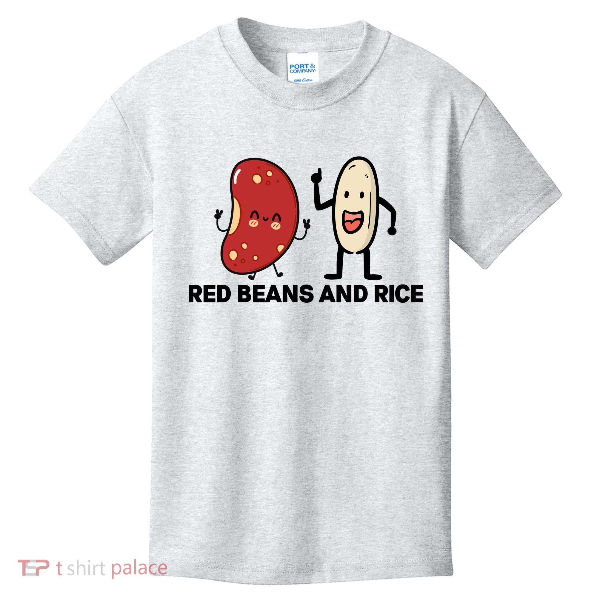 Red Beans And Rice Funny Food Kids T-Shirt