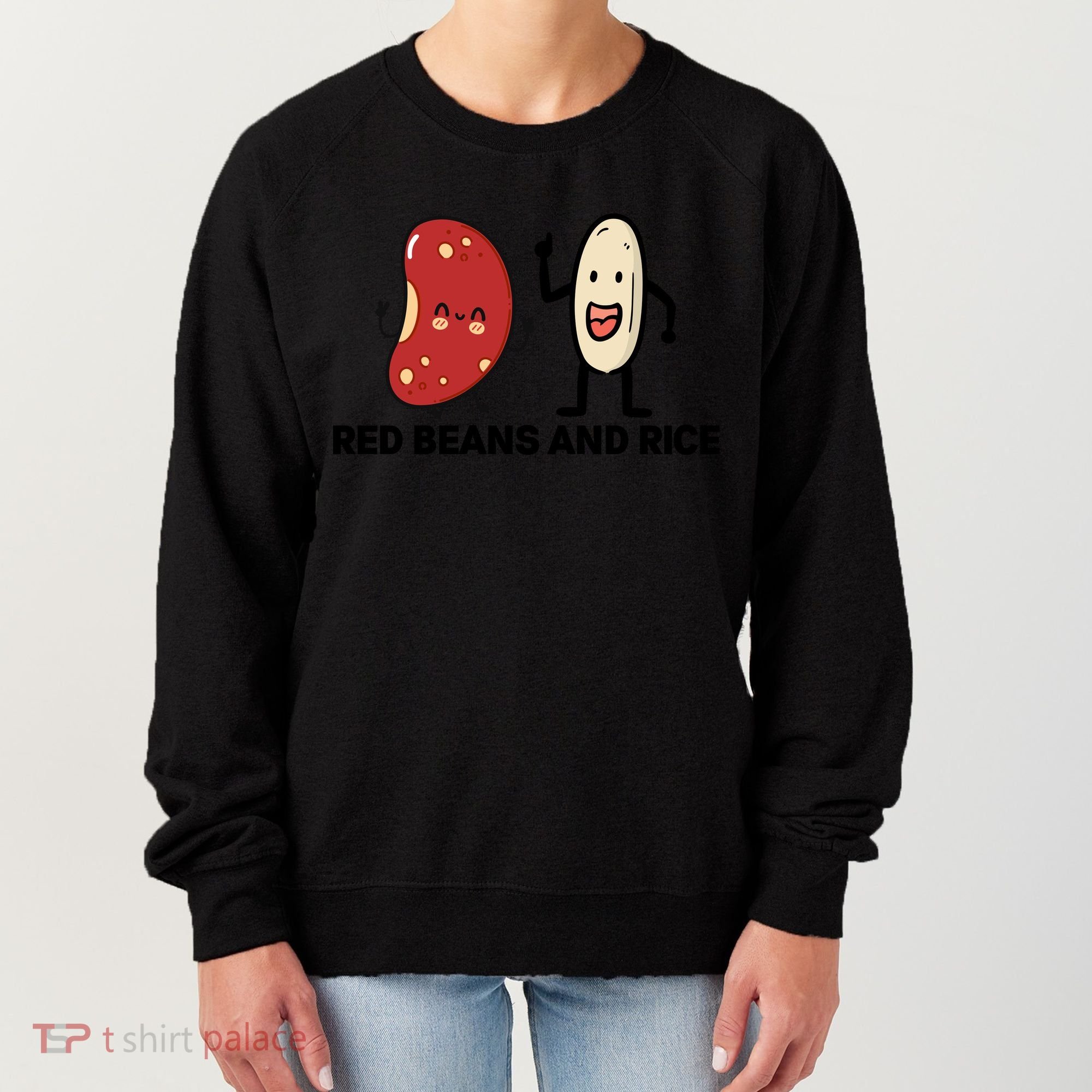 Red Beans And Rice Funny Food Women's Sweatshirt