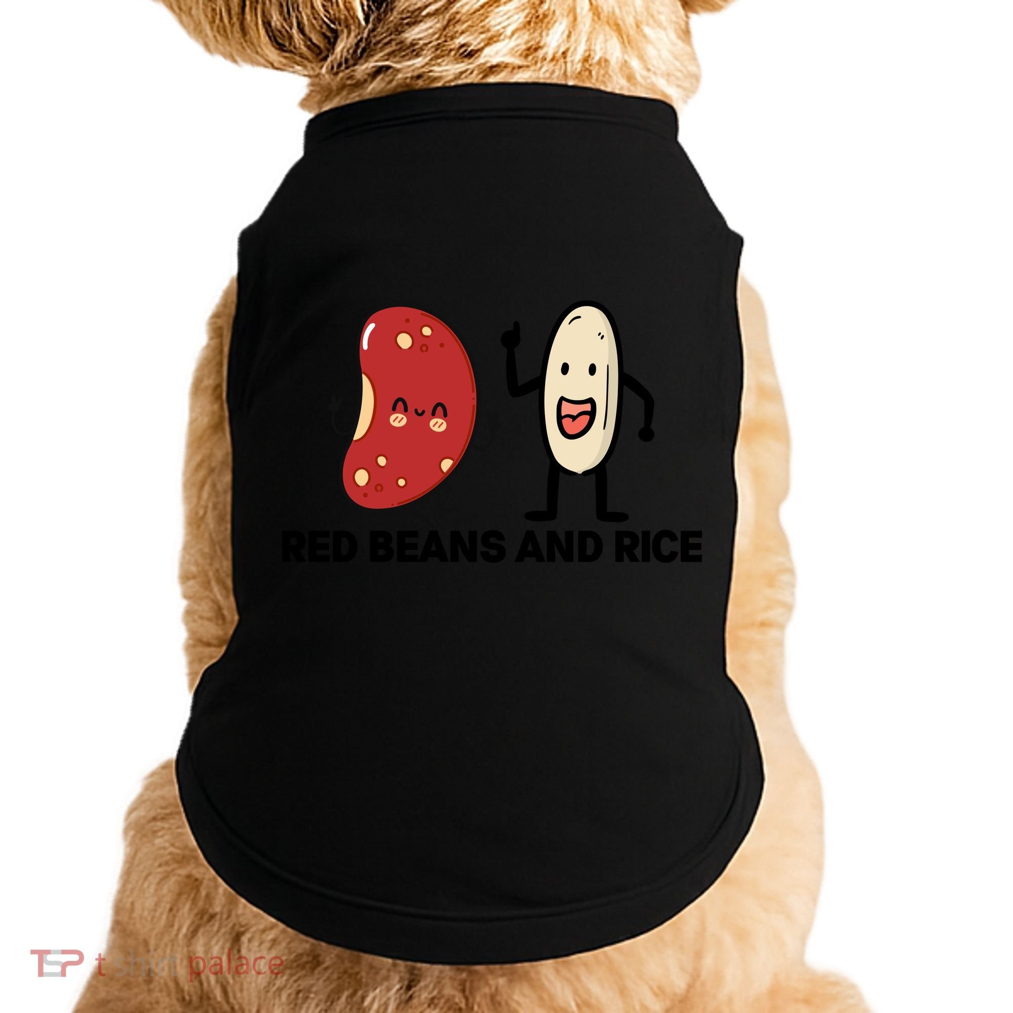 Red Beans And Rice Funny Food Doggie Tank
