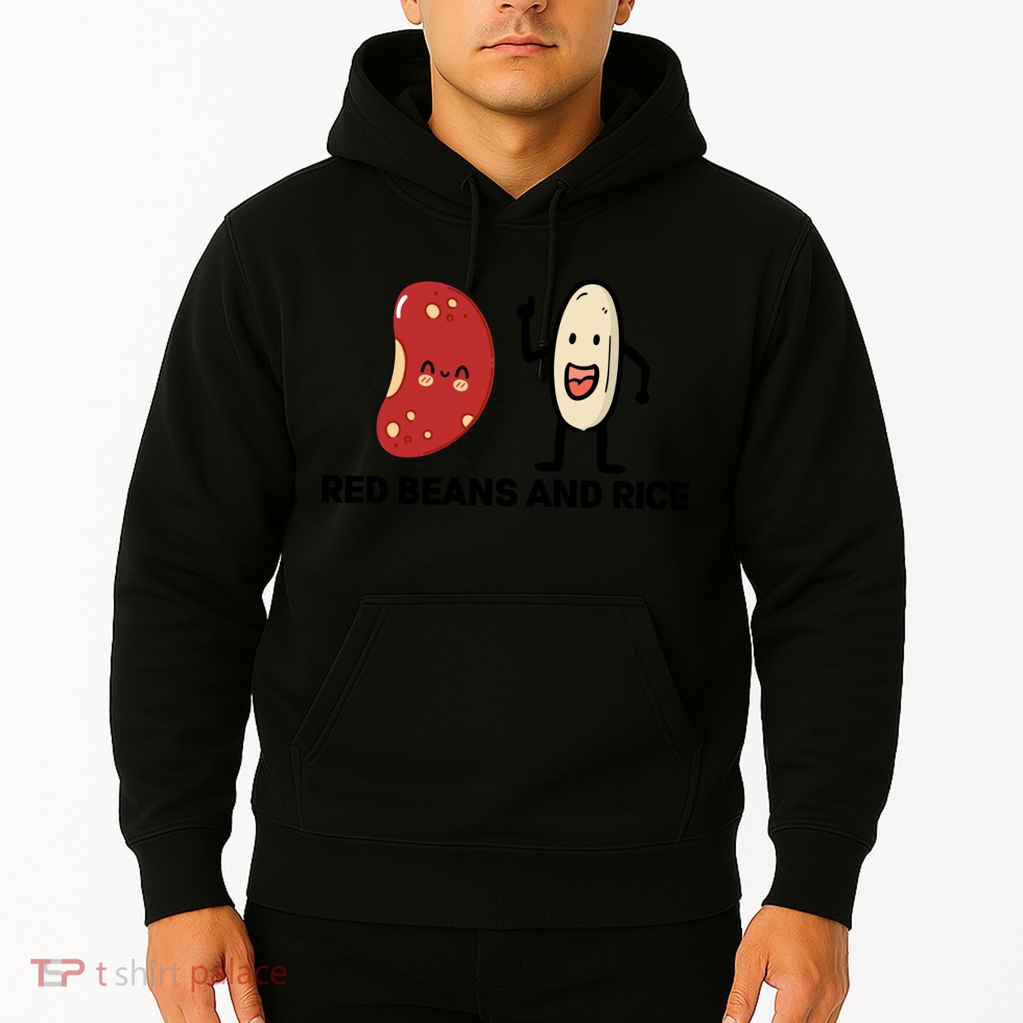 Red Beans And Rice Funny Food Hoodie