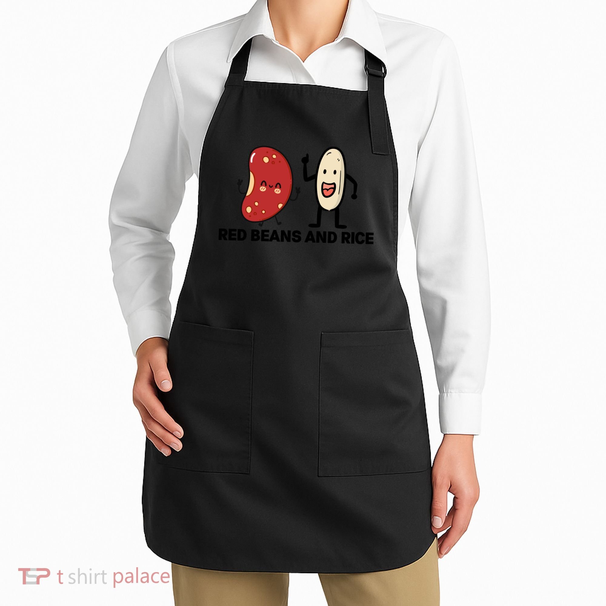 Red Beans And Rice Funny Food Apron