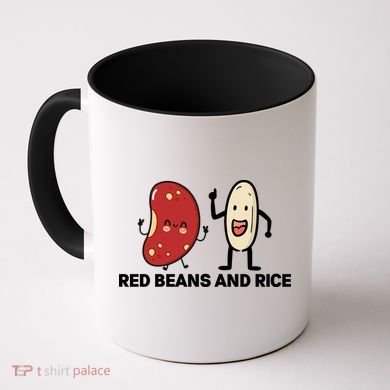 Red Beans And Rice Funny Food Coffee Mug