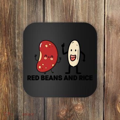 Red Beans And Rice Funny Food Coaster