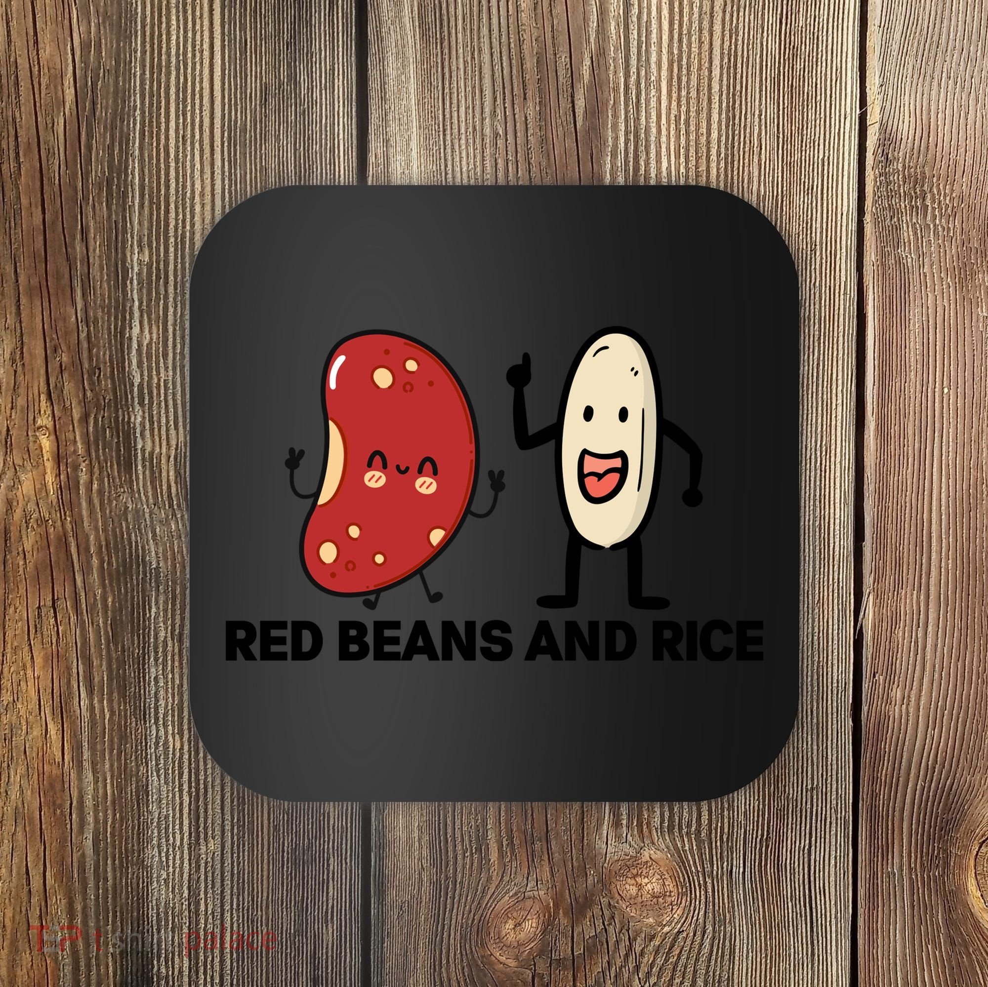 Red Beans And Rice Funny Food Coaster