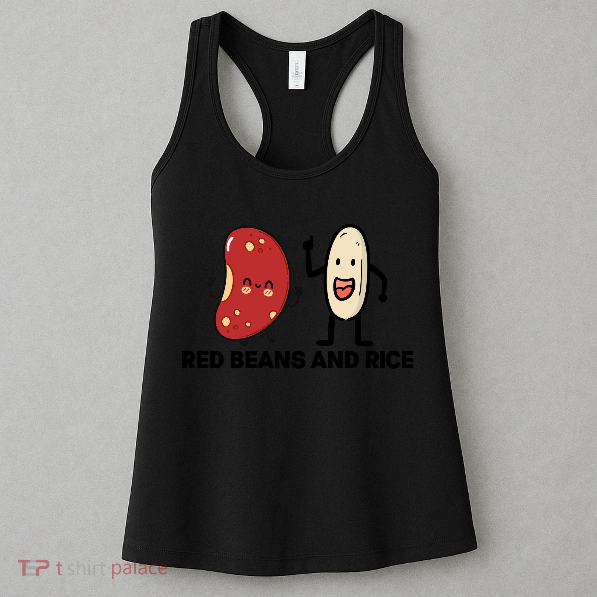 Red Beans And Rice Funny Food Women's Tank Top
