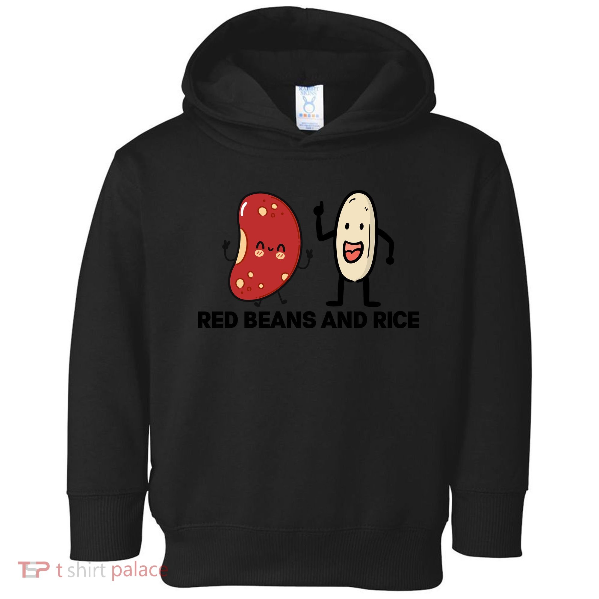 Red Beans And Rice Funny Food Toddler Hoodie