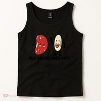 Red Beans And Rice Funny Food Tank Top thumb 2