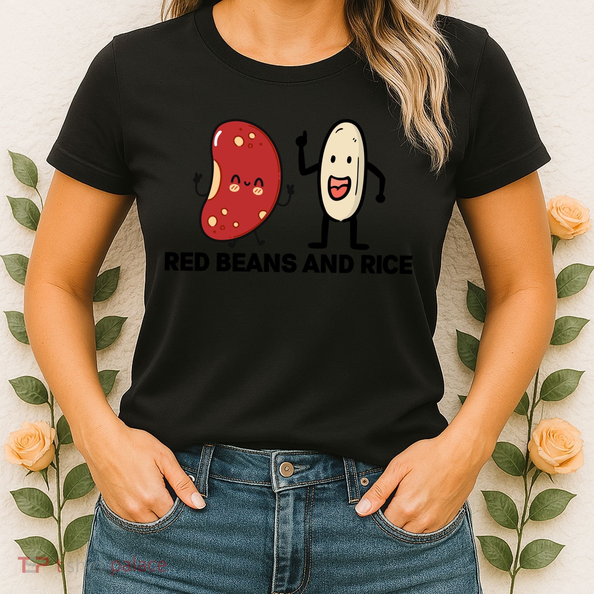 Red Beans And Rice Funny Food Women's T-Shirt