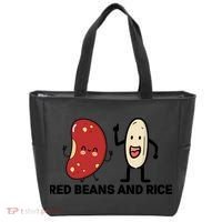 Red Beans And Rice Funny Food Tote Bag thumb 0