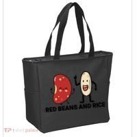 Red Beans And Rice Funny Food Tote Bag thumb 2