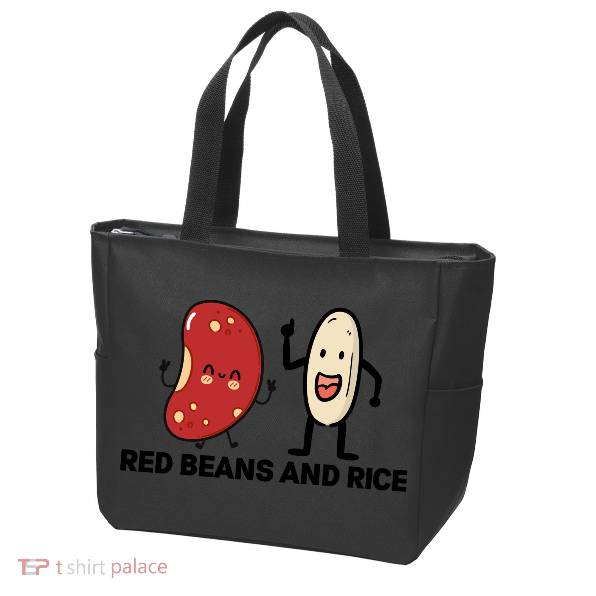 Red Beans And Rice Funny Food Tote Bag