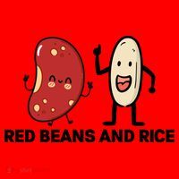 Red Beans And Rice Funny Food Santa Hat thumb 1