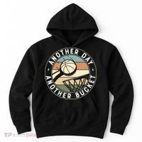 Retro Basketball Another Day Another Bucket Baller Hoodie thumb 0