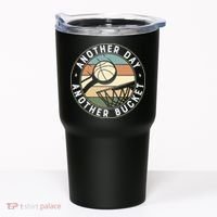 Retro Basketball Another Day Another Bucket Baller Tumbler thumb 0