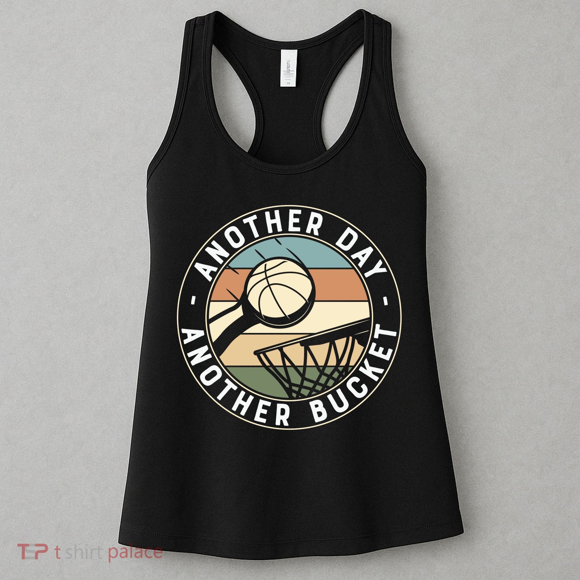 Retro Basketball Another Day Another Bucket Baller Women's Tank Top